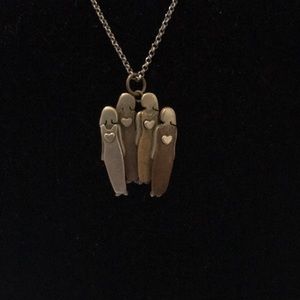 4 Sisters Necklace by Mimo with 16” chain.